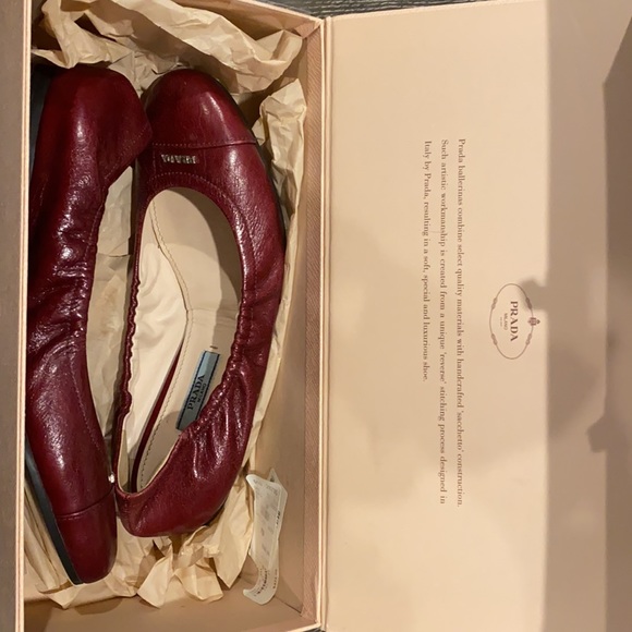 Prada shoes like new condition with tags sz 37 - Picture 2 of 4